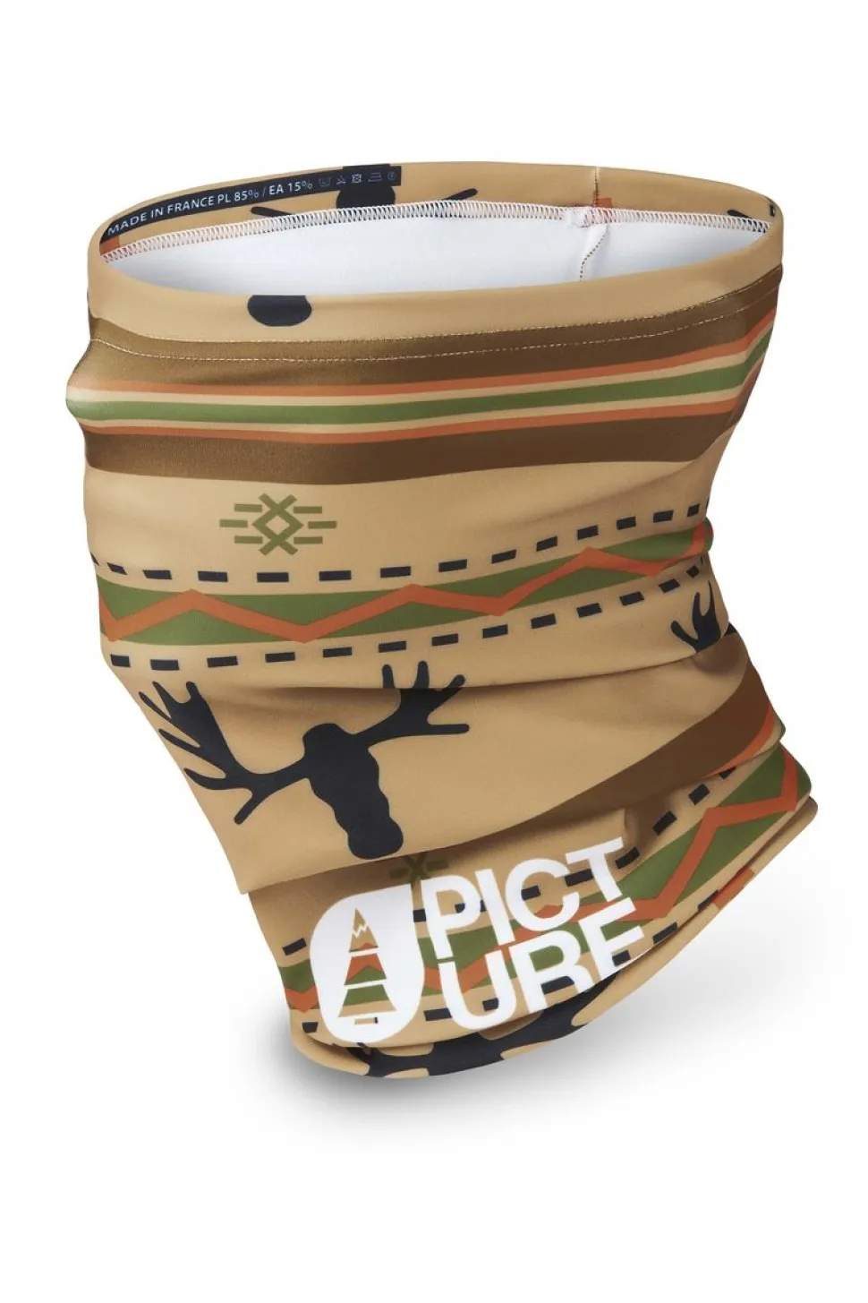 Tour De Cou Neckwarmer Elk Print | Picture Organic Clothing