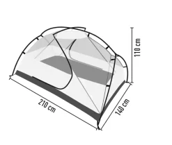 Treka 2 Ul -  Pfc Free - Tente | Azimut Outdoor