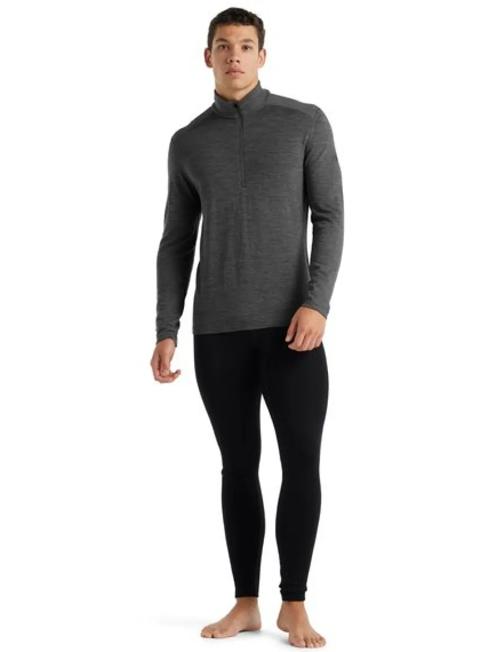 T-shirt 260 Tech Gristone - Tee Shirt Ml | Icebreaker