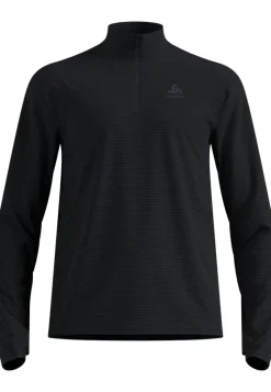 T-shirt 1/2 Zip Essential Thermal Black