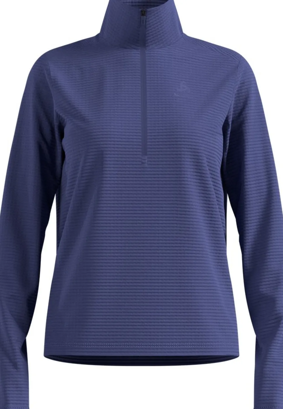T-shirt 1/2 Zip Femme Essential Thermal Skipper Blue