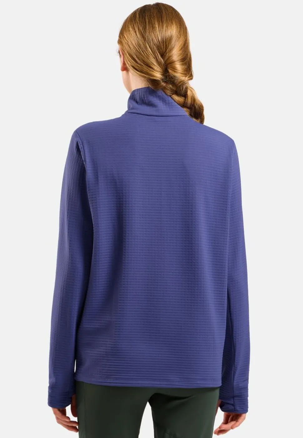 T-shirt 1/2 Zip Femme Essential Thermal Skipper Blue