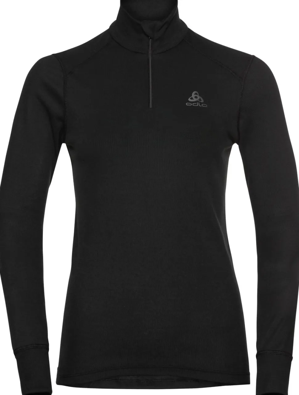 T-shirt Active Warm Eco Femme Black - Tee Shirt Ml | Odlo