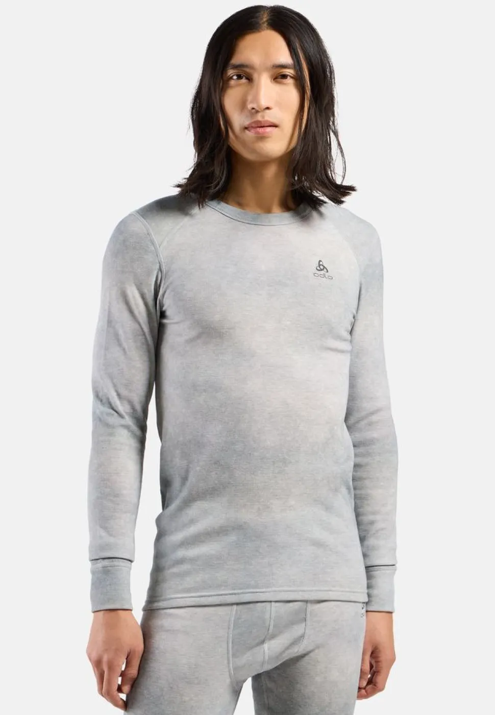 T-Shirt Active Warm X Pow Silver Grey