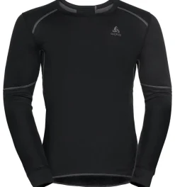 T-shirt Active X Warm Eco Crew Black - Tee Shirt Ml | Odlo