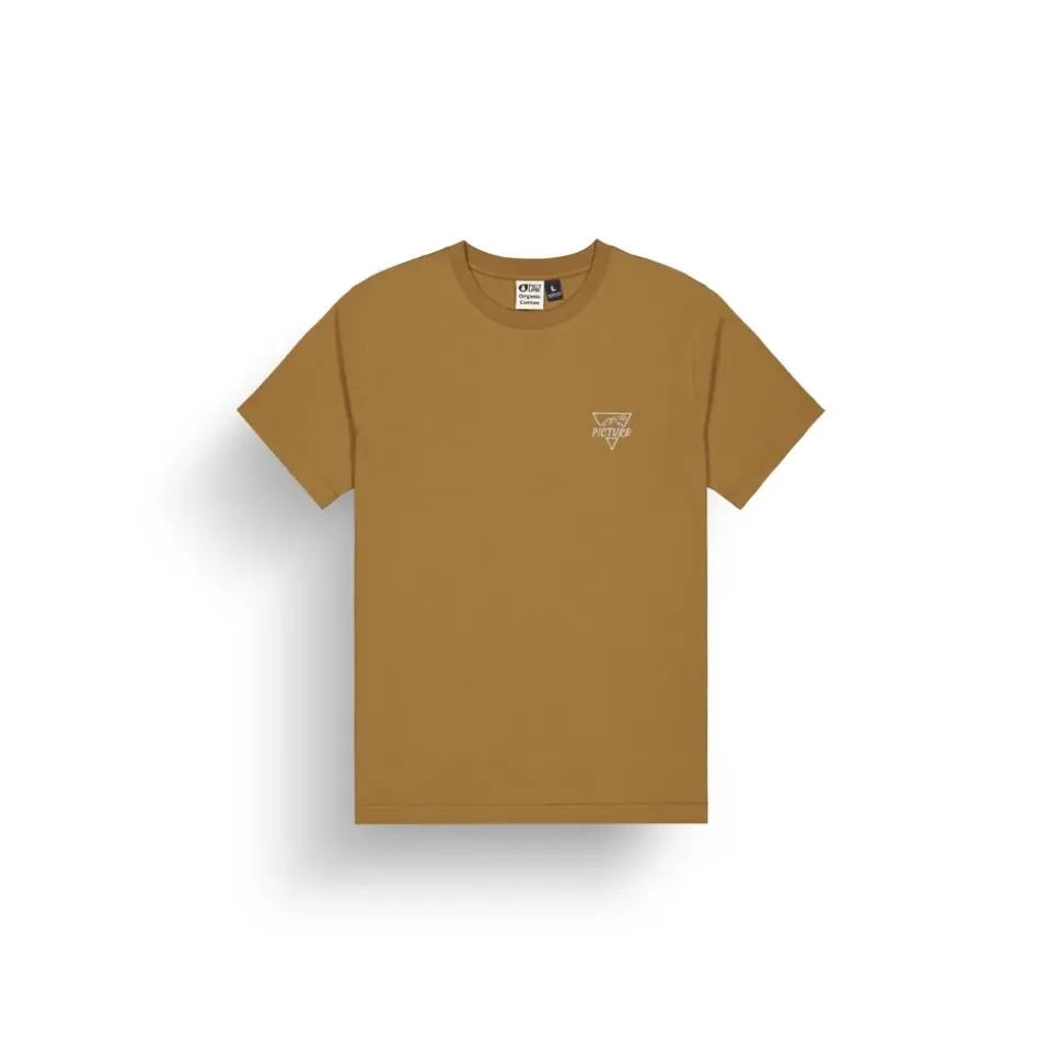 T-shirt Adak Bronze Brown - Tee Shirt Mc | Picture Organic Clothing