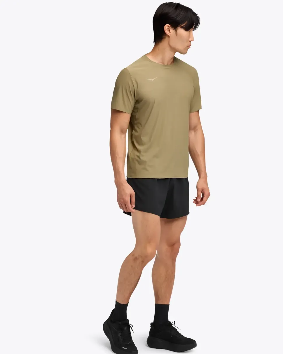 T-Shirt Airolite 2.0 Wild Mushroom - Tee Shirt Mc | Hoka