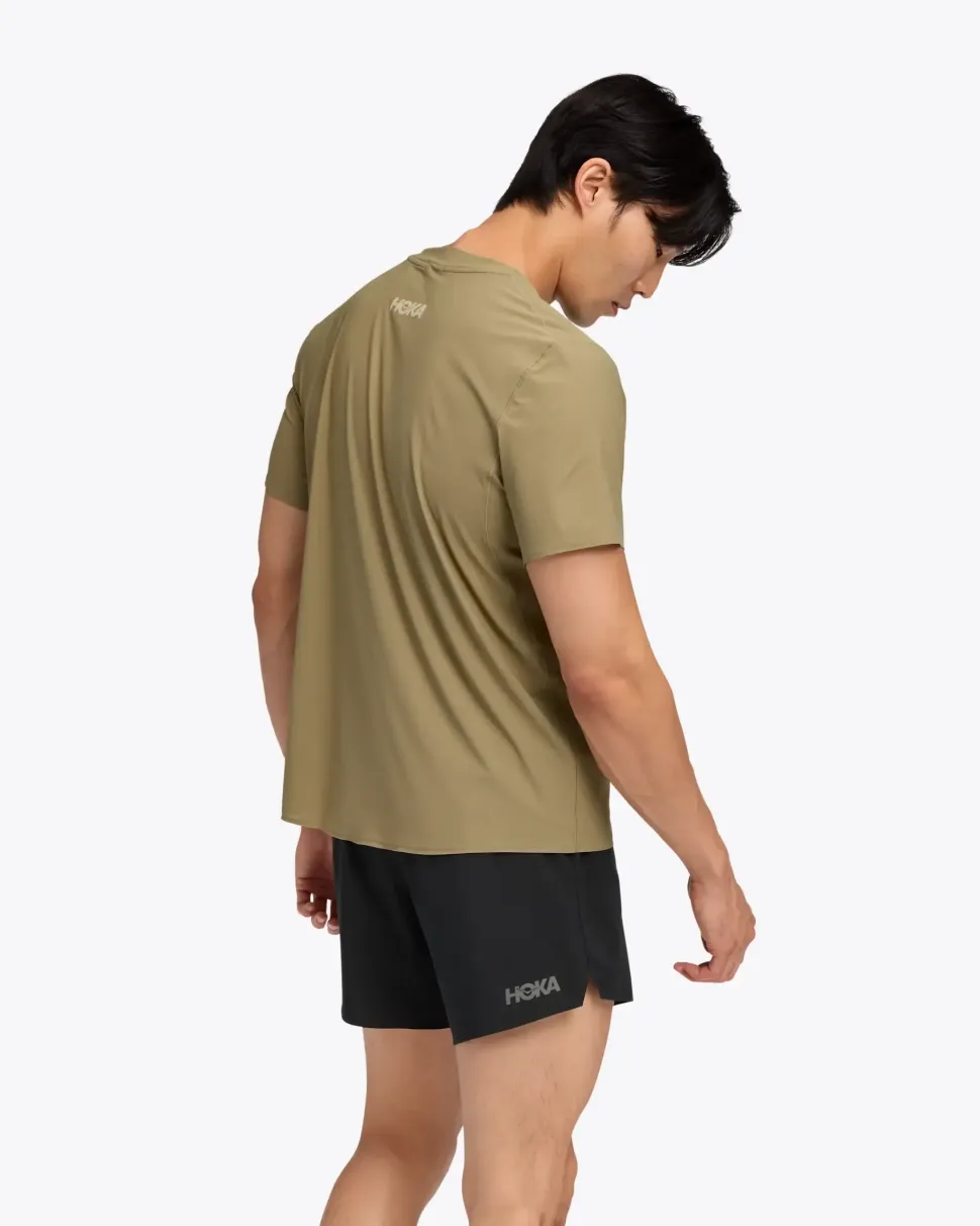 T-Shirt Airolite 2.0 Wild Mushroom - Tee Shirt Mc | Hoka