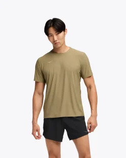 T-Shirt Airolite 2.0 Wild Mushroom - Tee Shirt Mc | Hoka