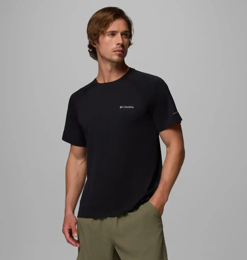 T-Shirt Alpine Chill Pro Black - Tee Shirt Mc | Columbia Sportswear