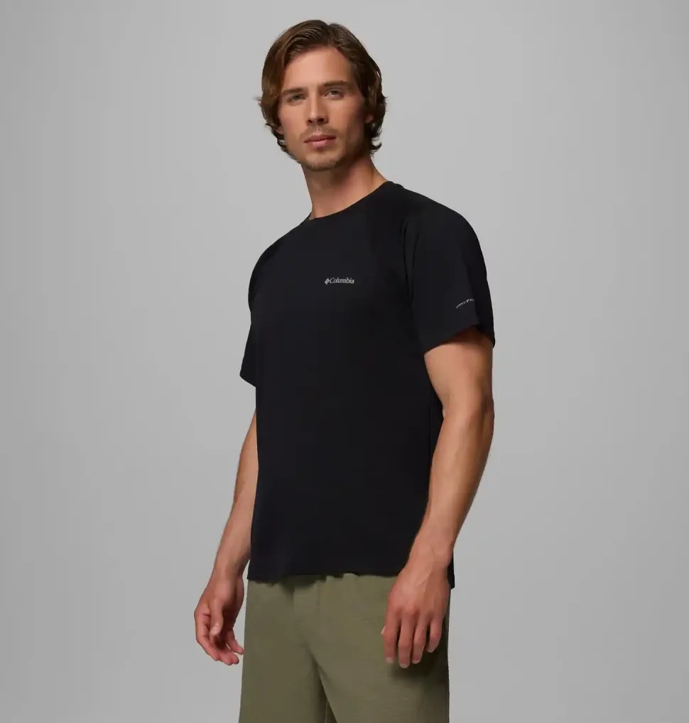T-Shirt Alpine Chill Pro Black - Tee Shirt Mc | Columbia Sportswear