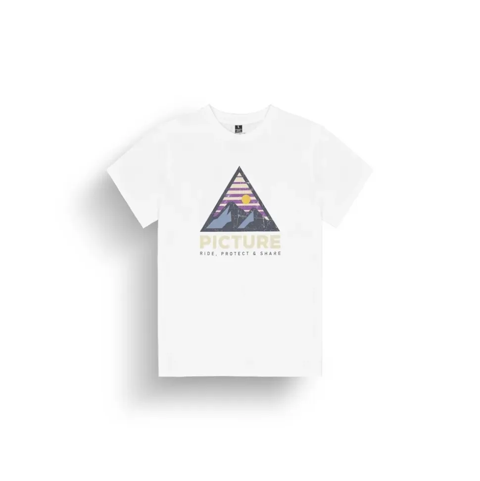 T-shirt Authentic White - Tee Shirt Mc | Picture Organic Clothing