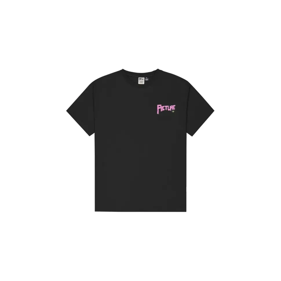 T-shirt Banie Bongo Black - Tee Shirt Mc | Picture Organic Clothing