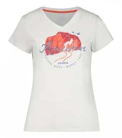T-shirt Beaune Blanc - Tee Shirt Mc | Icepeak