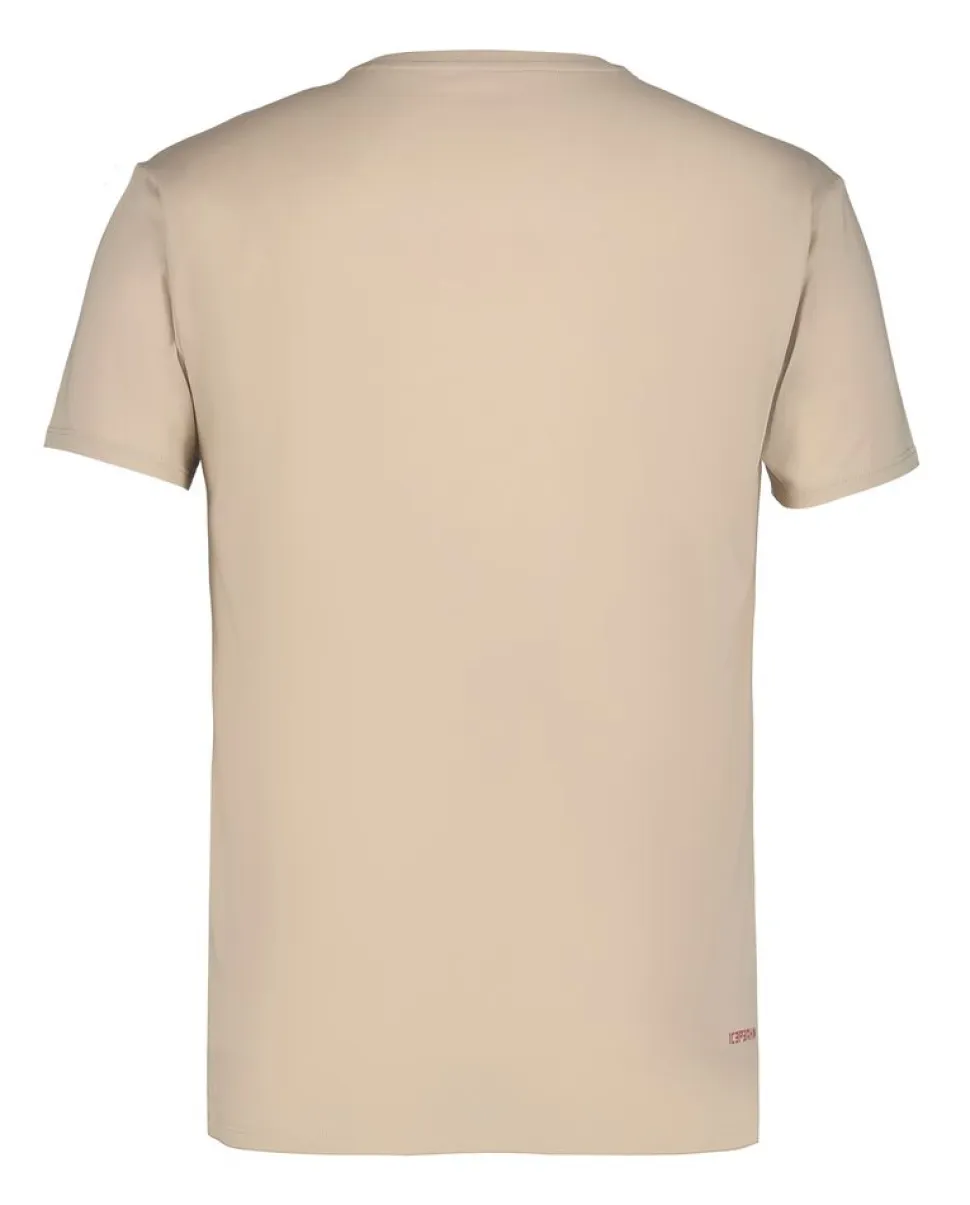 T-Shirt Beeville Beige - Tee Shirt Mc | Icepeak
