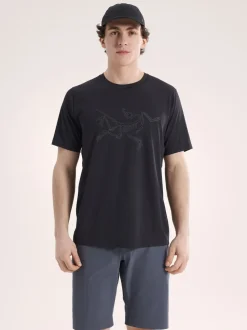 T-Shirt Cormac Logo Black - Tee Shirt Mc | Arcteryx