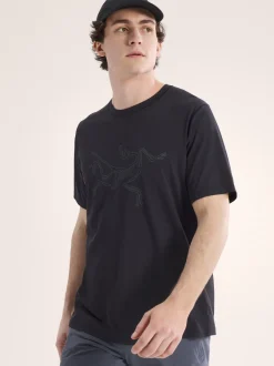 T-Shirt Cormac Logo Black - Tee Shirt Mc | Arcteryx