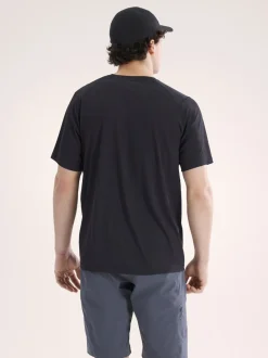 T-Shirt Cormac Logo Black - Tee Shirt Mc | Arcteryx