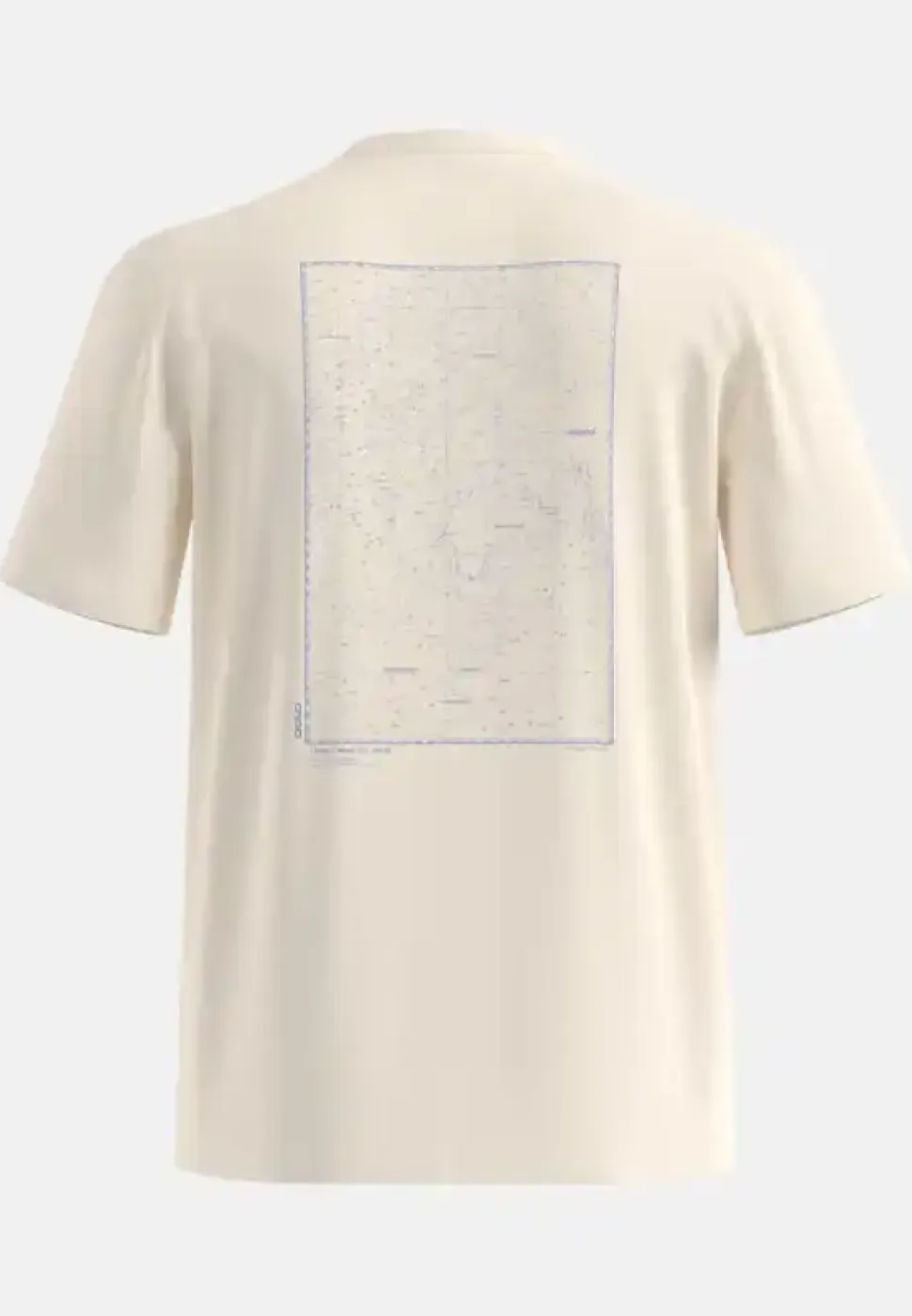 T-Shirt Cotton Blend Unlimited Gardenia - Tee Shirt Mc | Odlo
