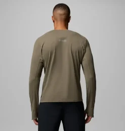 T-Shirt Diamond Peak Pro Stone Green - Tee Shirt Ml | Columbia Sportswear