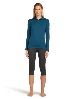 T-shirt Femme 260 Tech 1/2 Zip Atlantis