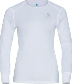 T-shirt Femme Active Warm Eco White - Tee Shirt Ml | Odlo