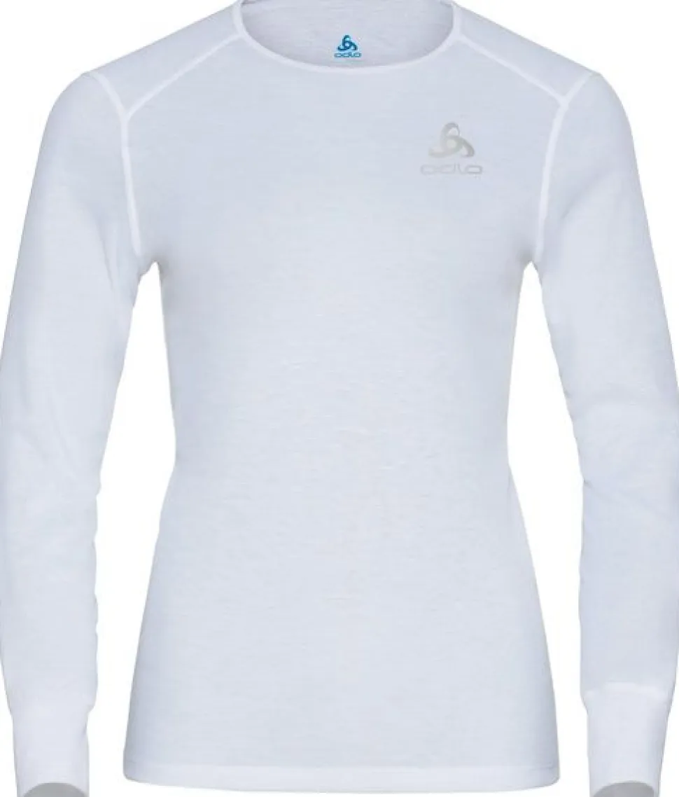 T-shirt Femme Active Warm Eco White - Tee Shirt Ml | Odlo