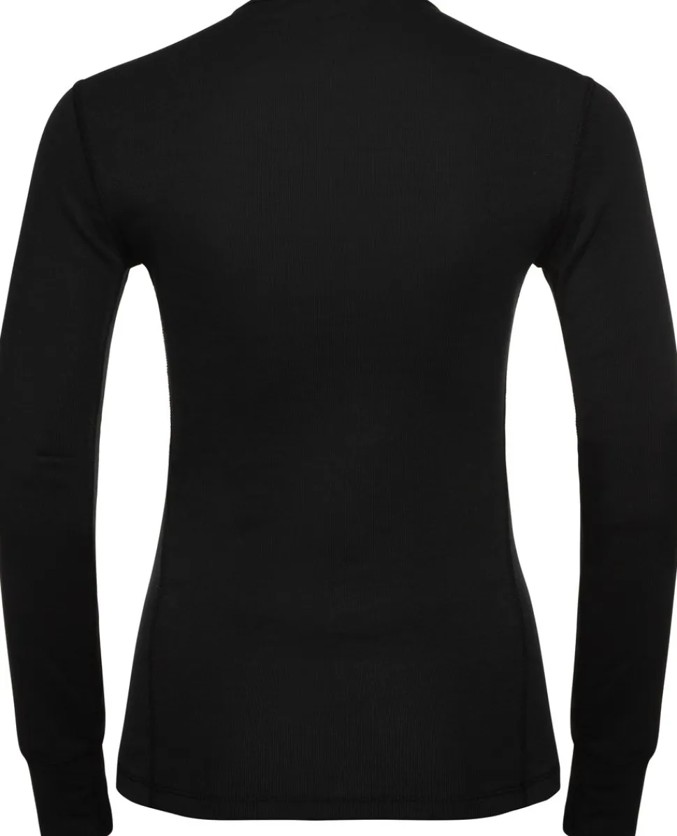 T-shirt Femme Active Warm Eco Noir - Tee Shirt Ml | Odlo