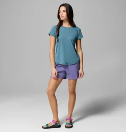 T-Shirt Femme Bogata Bay Everblue - Tee Shirt Mc | Columbia Sportswear