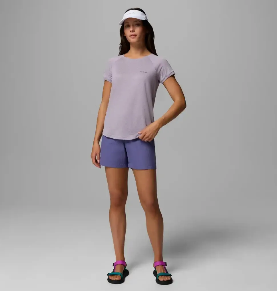 T-Shirt Femme Bogata Bay Lavender Pearl - Tee Shirt Mc | Columbia Sportswear