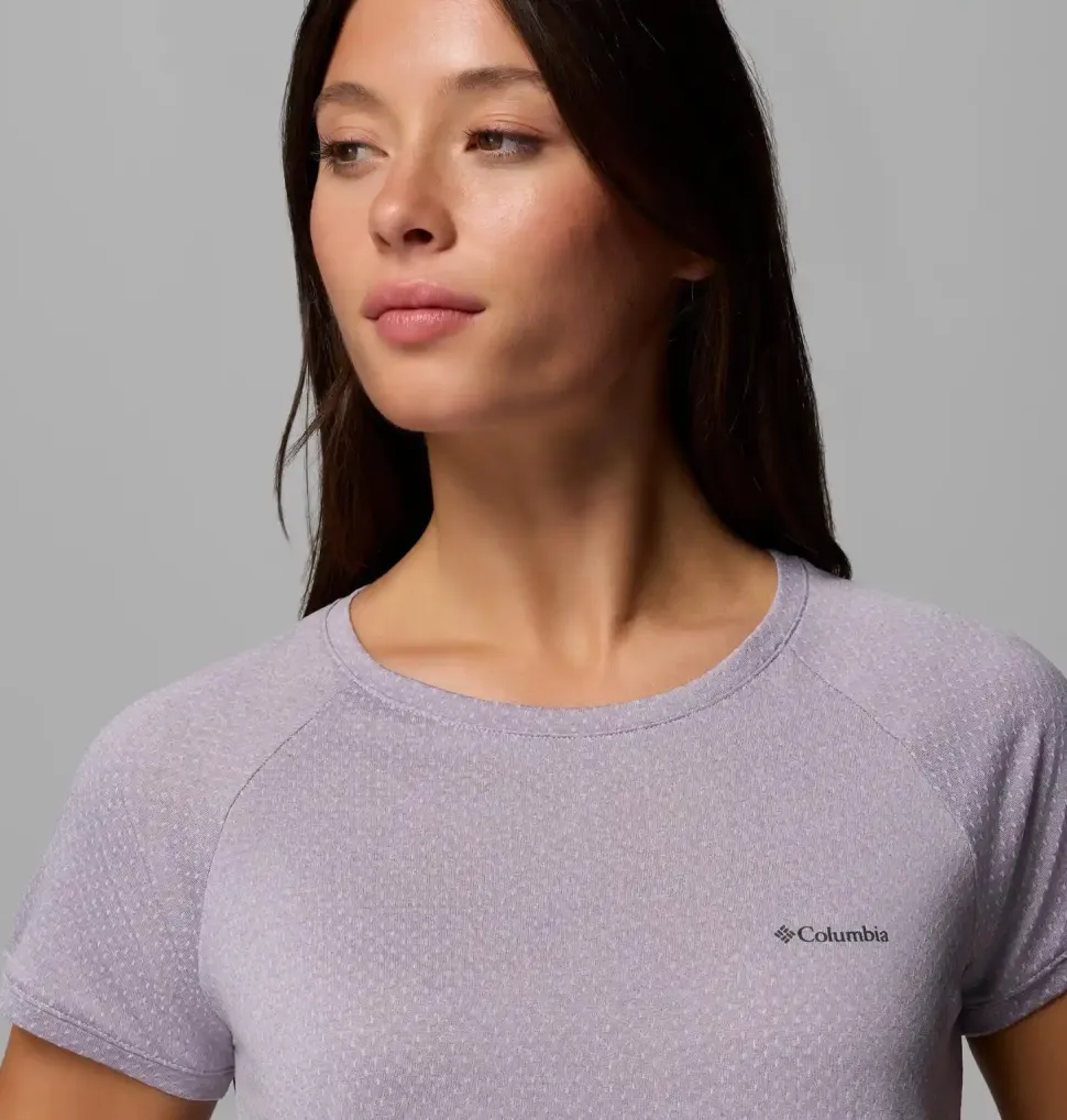 T-Shirt Femme Bogata Bay Lavender Pearl - Tee Shirt Mc | Columbia Sportswear