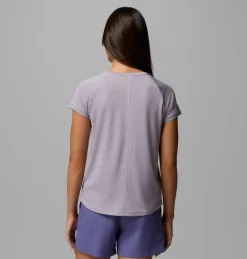 T-Shirt Femme Bogata Bay Lavender Pearl - Tee Shirt Mc | Columbia Sportswear
