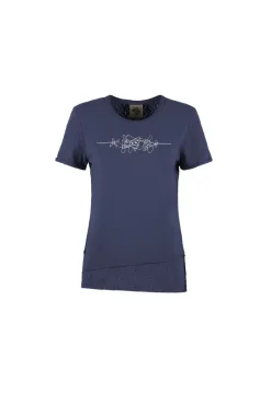 T-Shirt Femme Bonny Vintage Blue - Tee Shirt Mc | E9