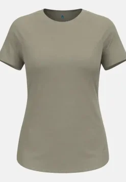 T-shirt Femme Essential 365 Vetiver Melange - Tee Shirt Mc | Odlo