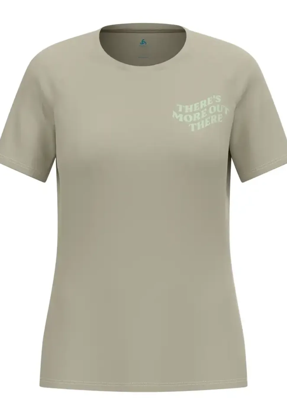 T-shirt Femme Essential Print Agate Gray - Tee Shirt Mc | Odlo