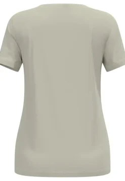 T-shirt Femme F-dry Crew Neck Agate Gray - Tee Shirt Mc | Odlo