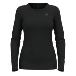 T-shirt Femme Merino 200 Black - Tee Shirt Ml | Odlo
