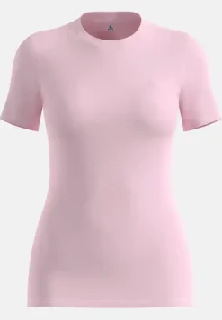 T-Shirt Femme Merino 160 Hyper Pink - Tee Shirt Mc | Odlo