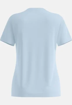 T-Shirt Femme Merino 160 Plain Femme Baby Blue - Tee Shirt Mc | Odlo