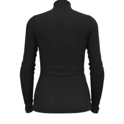 T-shirt Femme Merino 200 Turtle Neck Black - Tee Shirt Ml | Odlo