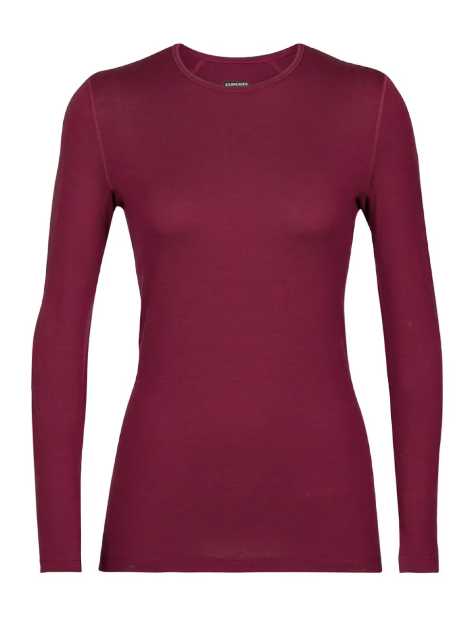 T-shirt Femme Ml 260 Tech Crewe Cherry - Tee Shirt Ml | Icebreaker