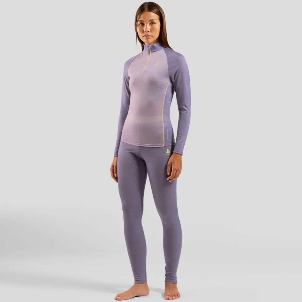 T-shirt Femme Natural Performance 150 Turtle Neck Misty | Odlo