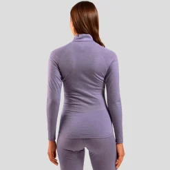 T-shirt Femme Natural Performance 150 Turtle Neck Misty | Odlo