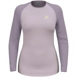 T-shirt Femme Natural Performance 150 Misty Lilac Gray | Odlo