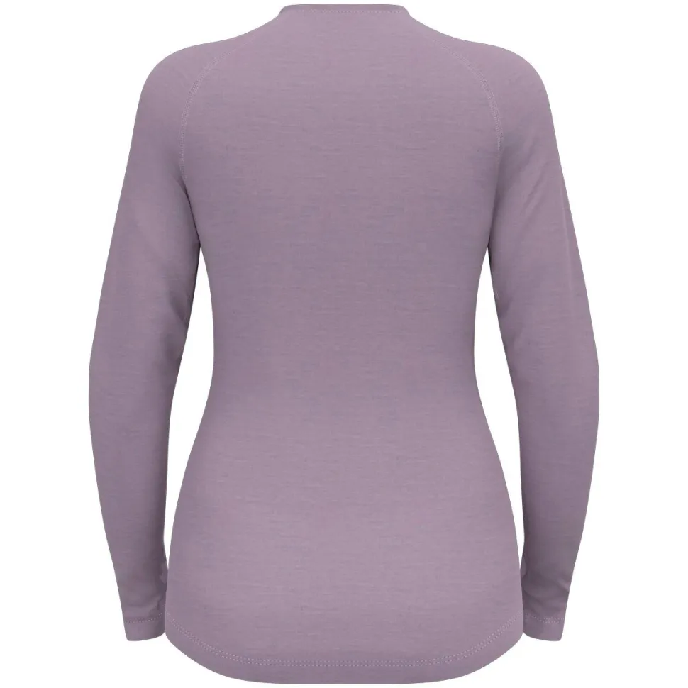 T-shirt Femme Natural Performance 150 Misty Lilac Gray | Odlo