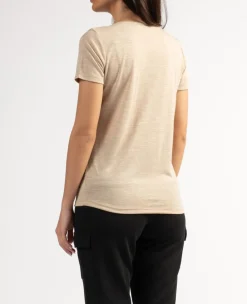T-shirt Femme Perel Sable - Tee Shirt Mc | Sun Valley