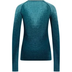 T-shirt Femme Performance Warm Blackcomb Provincial Blue | Odlo