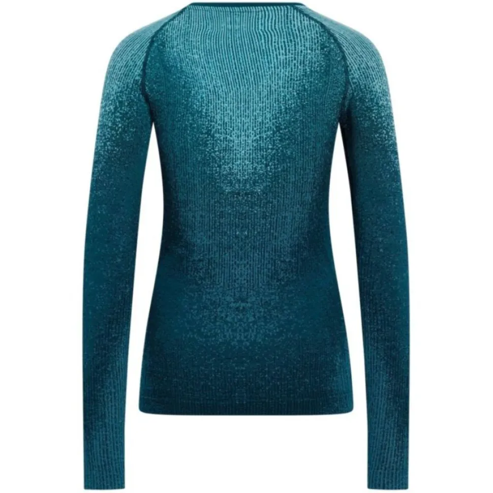T-shirt Femme Performance Warm Blackcomb Provincial Blue | Odlo