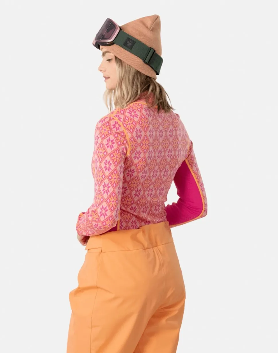 T-shirt Femme Rose Berry - Tee Shirt Ml | Kari Traa