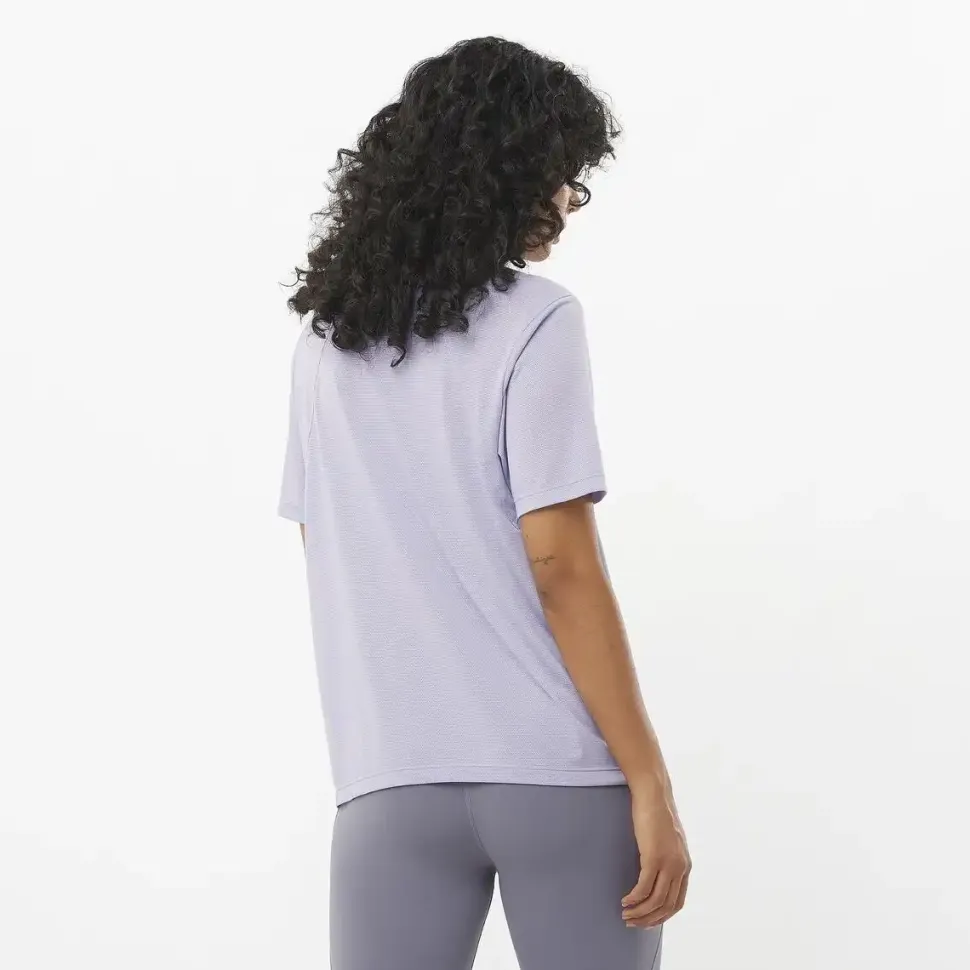 T-shirt Femme Shkout Core Cosmic Sky - Tee Shirt Mc | Salomon